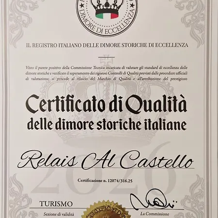 Relais Al Castello 住宿加早餐酒店